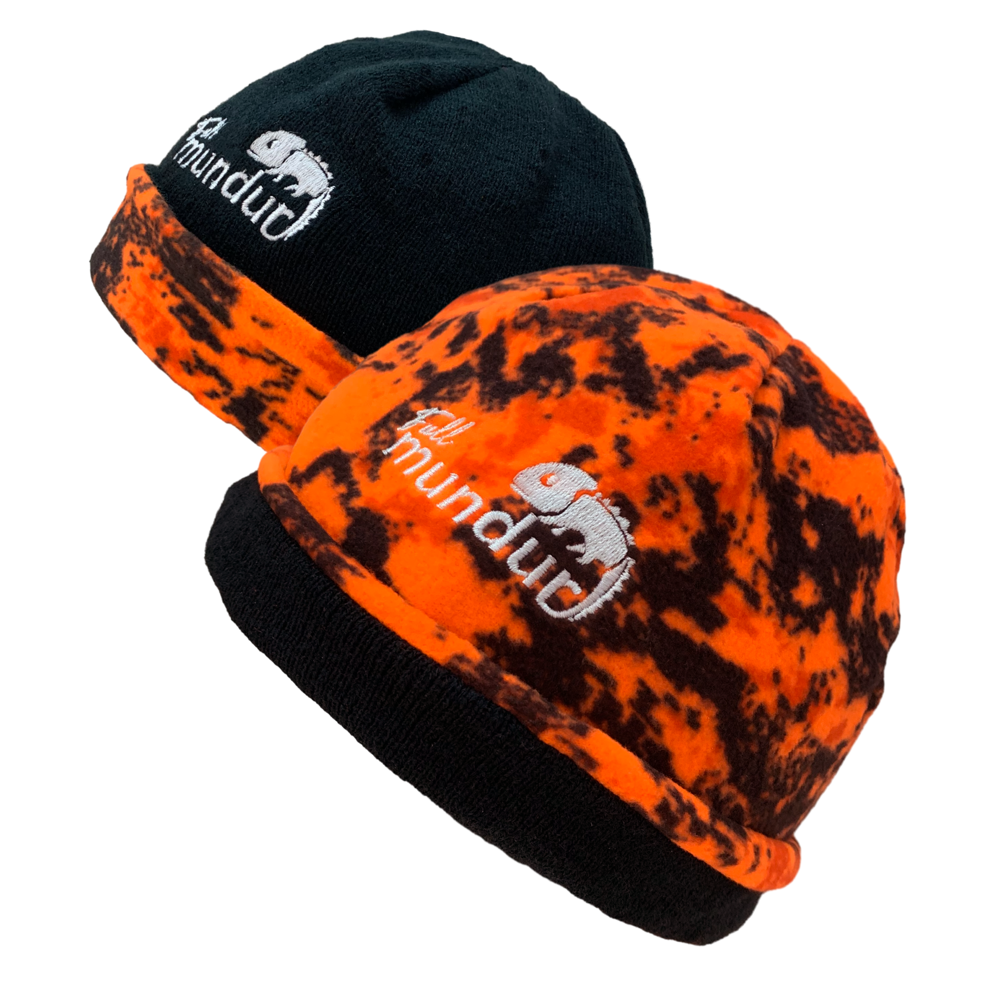 Reversible Orange Camo Hunting Hat