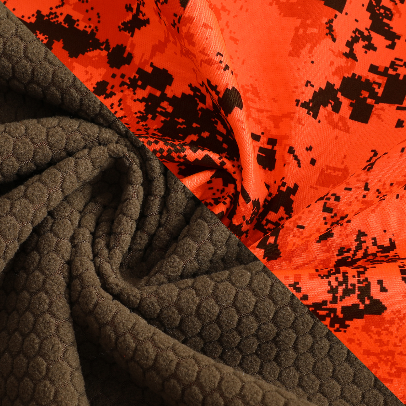 Arnes Orange Camo Hunting Jacket and Anorak