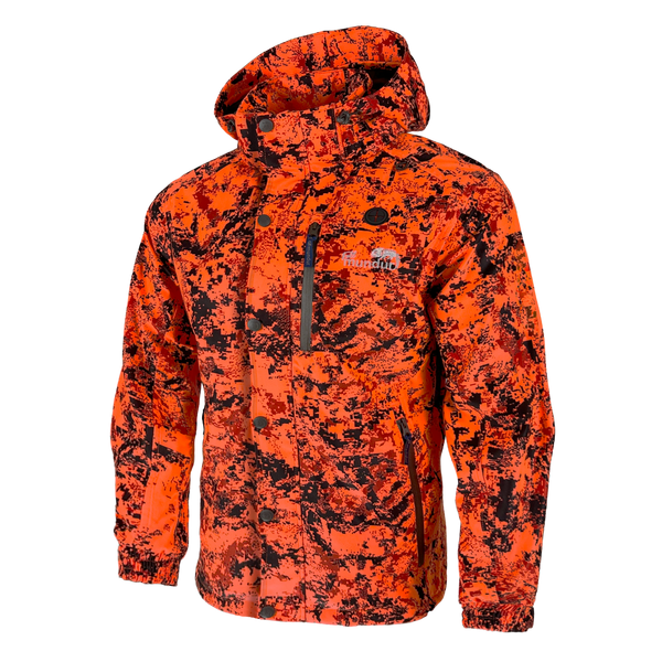 Stormy Orange Camo Hunting Jacket